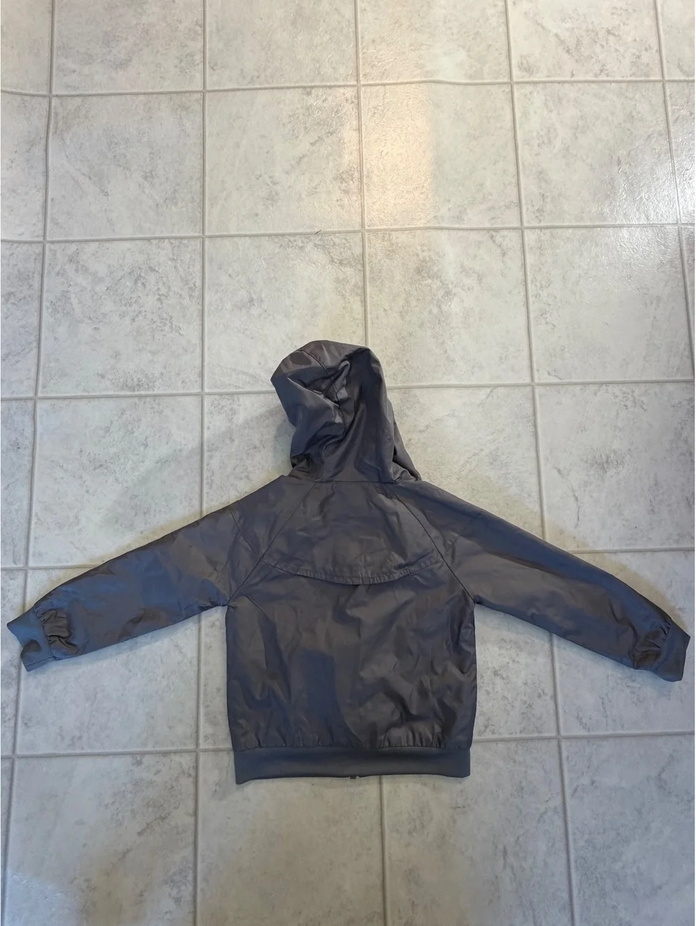 Nike toddler gray zip hoodie